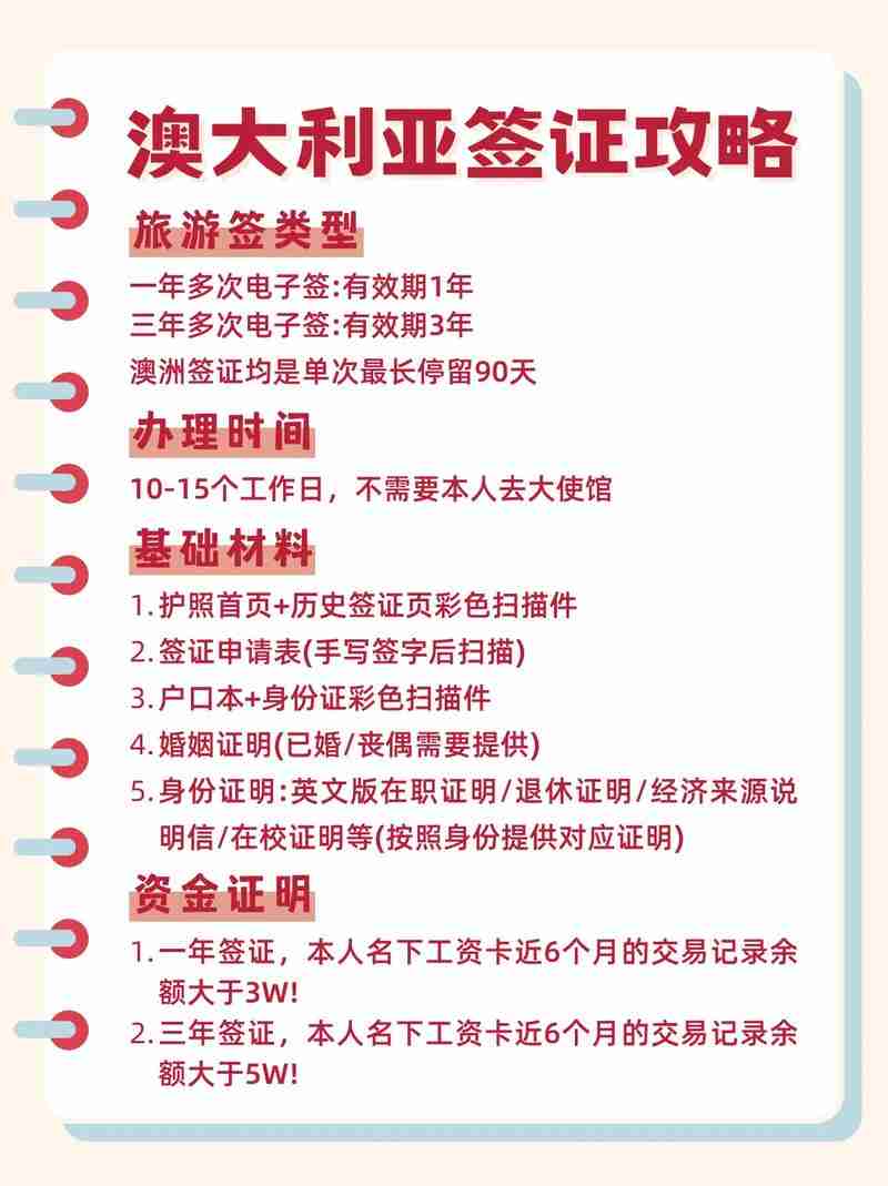 澳洲5技巧秘籍怎么用_签证被拒怎么办_材料清单省5万